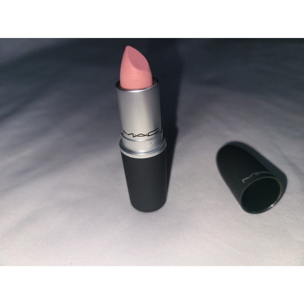 MAC Powder Kiss Lipstick 924 Reverence Soft Pink Matte Finish 0.1oz 3g